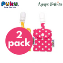 [2-Pack] Puku Fortune Pouch Bag 2pcs/Pack - Dot Pink