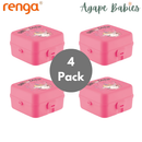 [4-Pack] Renga Leya Lunch Box - 1L- 3 Variant