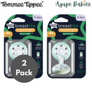[2 Pack] Tommee Tippee Breast Like Soother (2 Pk x 2pc = 4pcs) - 2 Sizes