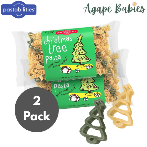 [2 Pack] Pastabilities Christmas Tree Pasta, 397g Exp: 04/27