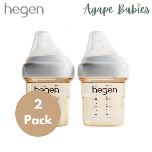 Hegen PCTO™ Feeding Bottle PPSU 150ml/5oz (Slow Flow) 0+ Month (2-pack)