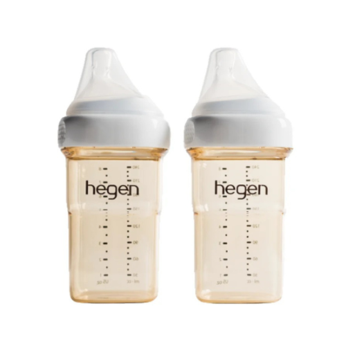 Hegen PCTO™ Feeding Bottle PPSU 240ml/8oz (Medium Flow) 3+ Months (2-pack)