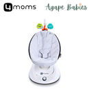 4 Moms RockaRoo Asia - Grey (1 year local warranty) - Foc Newborn Insert (Worth $99)