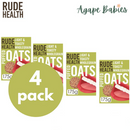 [4 Pack] Rude Health Light & Toasty Wholegrain Puffed Oats, 175g Exp: 10/25