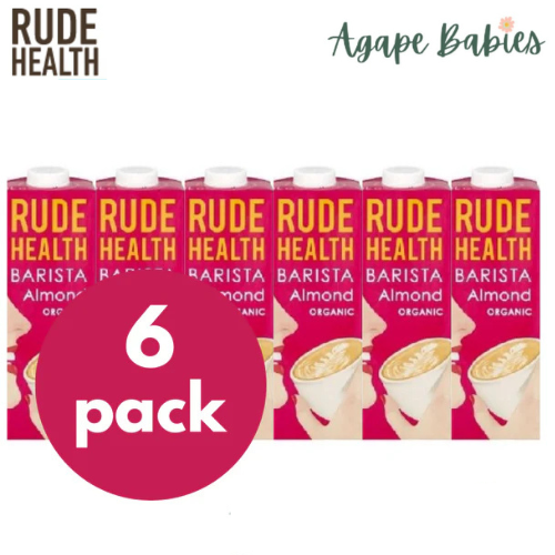 [Bundle Of 6] Rude Health Barista Almond (Gluten free) 1L