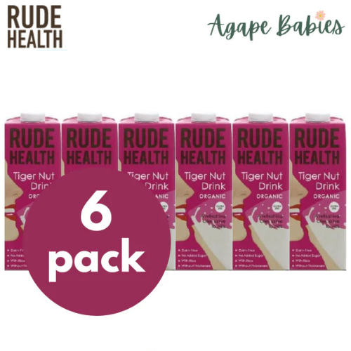 [Bundle Of 6] Rude Health Tiger nut (Gluten free) 1L