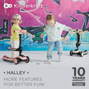 [6-Months Warranty] Kinderkraft Scooter, Halley - Green