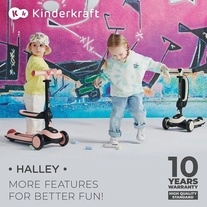 Kinderkraft Scooter, Halley - Green