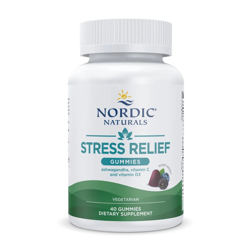 Nordic Naturals Stress Relief Gummies, 40 gums. Exp: 12/26