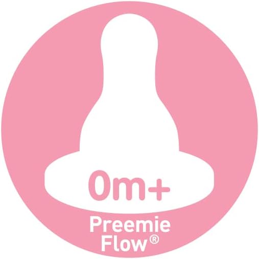 [Bundle of 2] Dr Brown's PP Narrow Anti-Colic Options+ Baby Bottle, 1-Pack w/ Preemie Nipple