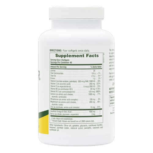 Natures Plus Bone Power (Osteo Nutrients w/Boron), 180 sgls. Exp: 12/26