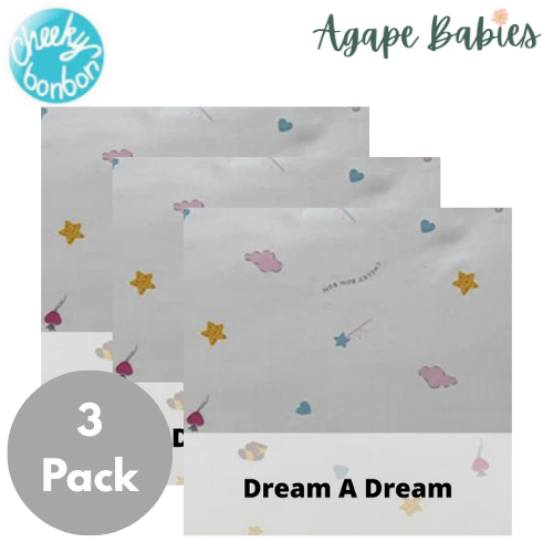 [3 Pack] Cheeky Bon Bon Baby Pillow Case - LL