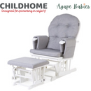 Childhome Gliding Chair Canvas - Grey