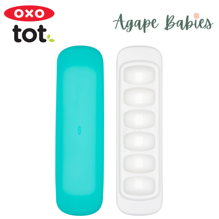 OXO Tot Baby Food Freezer Tray With Silicon Lid - 3 Colors (New)