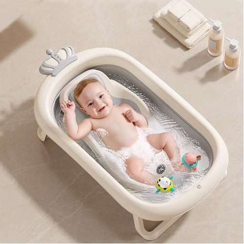 Lucky Baby Thermo Jelly Bath Support - Grey