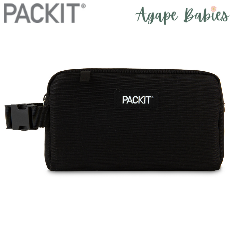 PackIt Freezable Snack Box Bag - Black