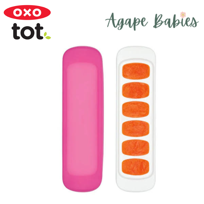 OXO Tot Baby Food Freezer Tray With Silicon Lid - 3 Colors (New)