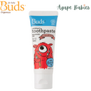 Buds Oral Care Organics Children's Toothpaste with Fluoride (3-12 years old) 50ml - Strawberry Exp: 02/28