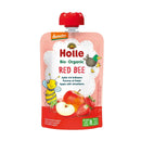 [Exp: 10/25] (Bundle of 6) Holle Organic Pouch - Red Bee - Apple with Strawberries 100g - From 8 Months