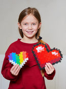 PLUS-PLUS Puzzle By Number Hearts 250pcs