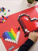 PLUS-PLUS Puzzle By Number Hearts 250pcs