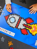 PLUS-PLUS Puzzle By Number Rocket 500pcs