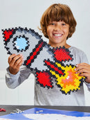 PLUS-PLUS Puzzle By Number Rocket 500pcs