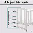 Palette Box  Dreamer Plus 10-in-1 Convertible Baby Cot + TSL Premium Mattress - 2 Colors (Bundle Pack)