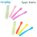 [Made in USA] Re-Play 4 Infant Spoons - 2 Colors