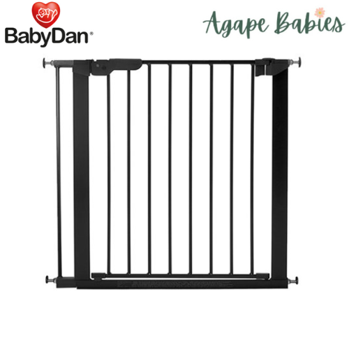 Baby Dan Premier Pressure Fit Safety Gate With 1 Extension (Black)