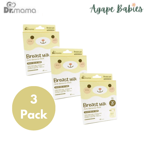 [Bundle Of 3] Dr Mama Breastmilk Storage Bags 30s