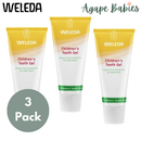 [3-Pack] Weleda Childrens Tooth Gel, 50ml Exp: