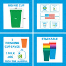[Made in USA] Re-Play Drinking Cup 10oz Kids-friendly