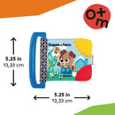 [2-Pack] Baby Einstein Farm Explorers Teether Book Shapes