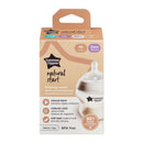 [2-Pack] Tommee Tippee Natural Start PP Bottle with S Soft Teat 150ml