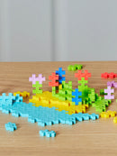 [2-Pack] PLUS-PLUS Tropical mix / 100 pcs Tube