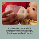 Tommee Tippee Natural Start PP Bottle 260ml with M Teat 2pk  - 2 Colors