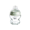 [2 Pack] Tommee Tippee Natural Start Glass Bottle 150ml with S Teat
