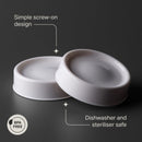 [3-Pack] Tommee Tippee Natural Start Bottle Lid 4pk