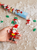 [2-Pack] PLUS-PLUS Santa Claus / 100 pcs Tube
