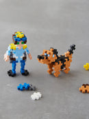[2-Pack] PLUS-PLUS Police / 100 pcs Tube