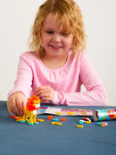 [2-Pack] PLUS-PLUS Lion Sunny / 100 pcs Tube