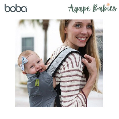 [2 Years Local Warranty] Boba Air Ultra Light Weight Baby Carrier - Grey