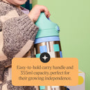 Tommee Tippee On the Go Stainless Steel Insulated Bottle 18m+ 355ml - 2 Colors
