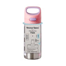 Tommee Tippee On the Go Stainless Steel Insulated Bottle 18m+ 355ml - Girl