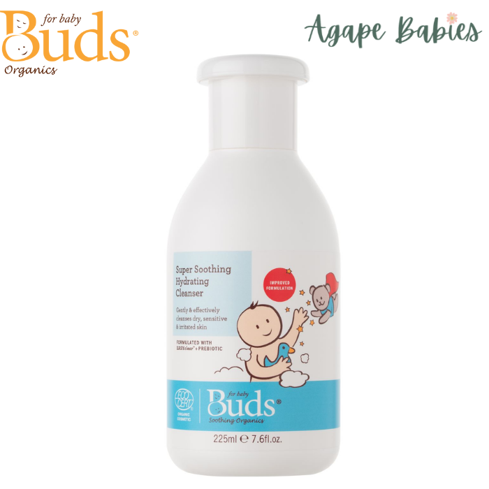 Buds Soothing Organics Super Soothing Hydrating Cleanser 225ml Exp: