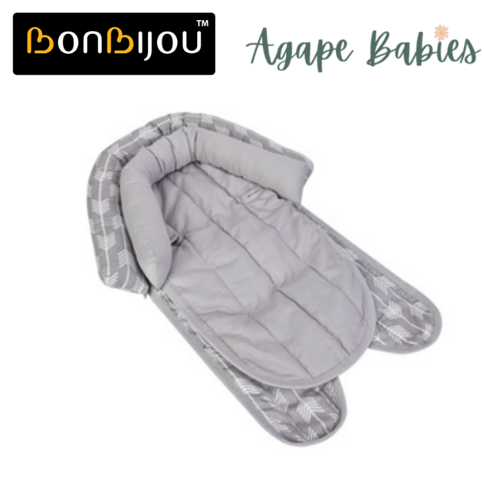 Bonbijou 2-In-1 Infant Head Support (Leaves)