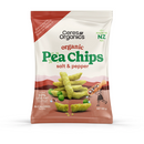 [5 Pack] Ceres Organics Organic Pea Chips- Salt & Pepper, 100g Exp: 02/26
