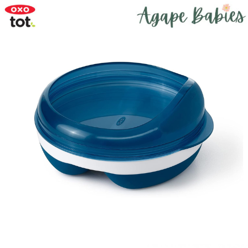 OXO Tot Divided Feeding Dish With Removable Ring 5oz/150ml - Navy