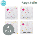 [4 Pack] Cheeky Bon Bon Baby Pillow Case - S